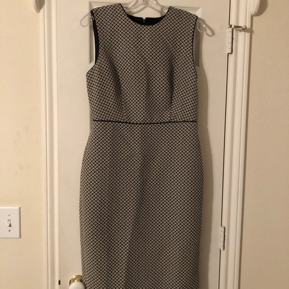 Ann Taylor Patterned Dress Sz 6